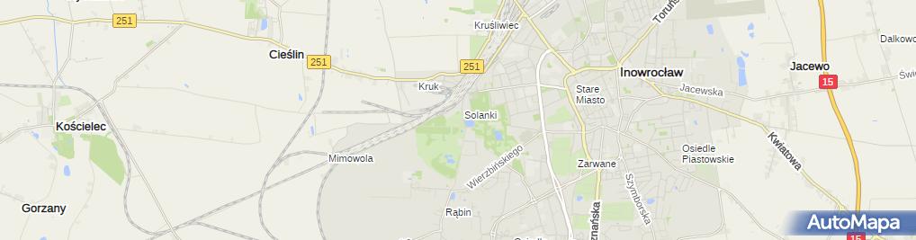 teznie inowroclaw mapa dojazdu Tężnie Solankowe, Boczna, Inowrocław 88 100   Ciekawe miejsce