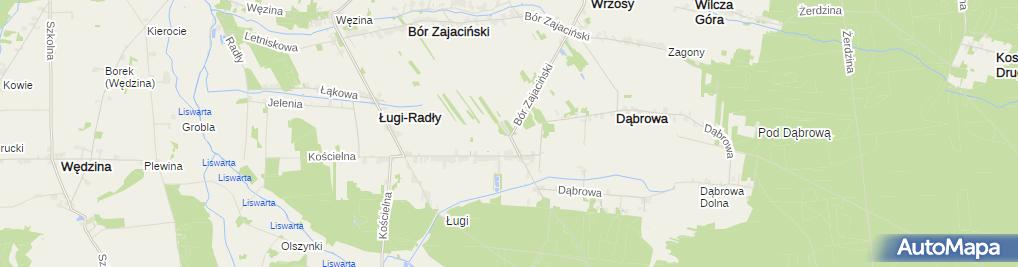 Cmentarz ŁugiRadły, Bór Zajaciński, Bór Zajaciński 42142 Cmentarz