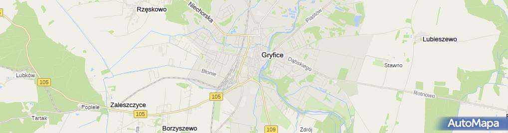 Zakład Fryzjerski Damsko Męski Niepodległości 64 Gryfice 72 300