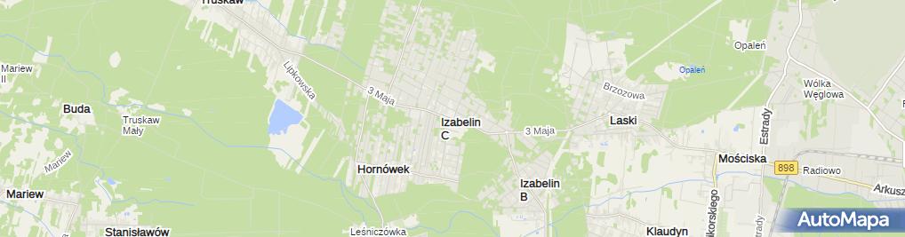 izabelin k warszawy mapa UP Izabelin k. Warszawy, ul. Kazimierza Tetmajera 1, Izabelin C 05 