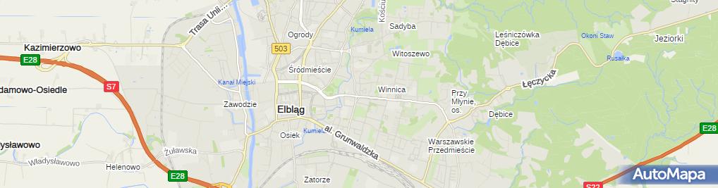 żabka Sklep Tadeusza Kościuszki 1 Elbląg 82 300 Godziny Otwarcia