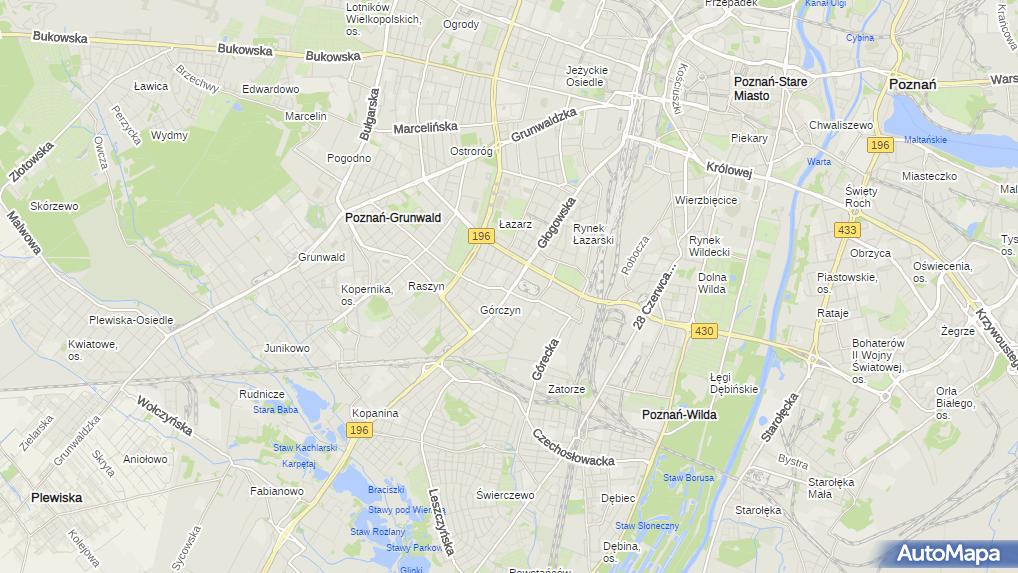 Gorczyńskie Głogowska 138 Poznań Centrum Handlowe Numer Telefonu