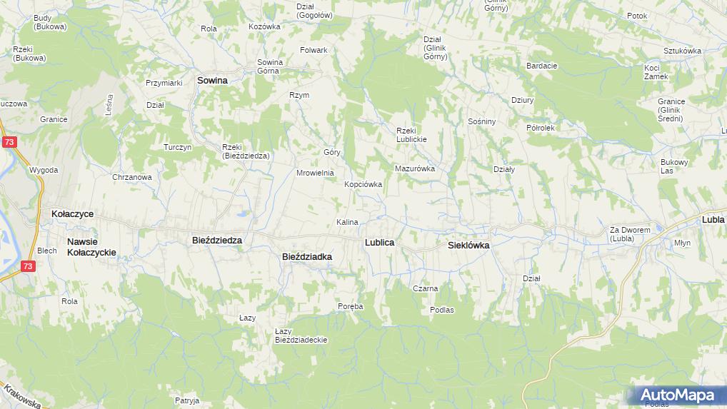 mapa satelitarna chrzanowa Cmentarz, Lublica, Lublica 38 214   Cmentarz