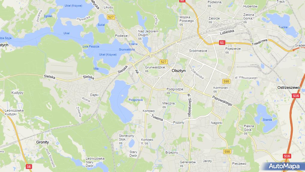 Fryzjernia Aleja Warszawska 9294 Olsztyn 10 084 Fryzjer Numer