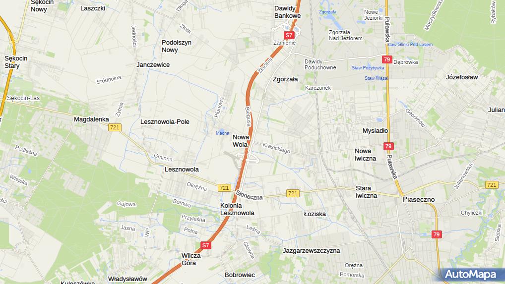 Nowa Wola (powiat piaseczyński), Postępu, Nowa Wola 05500 Inne