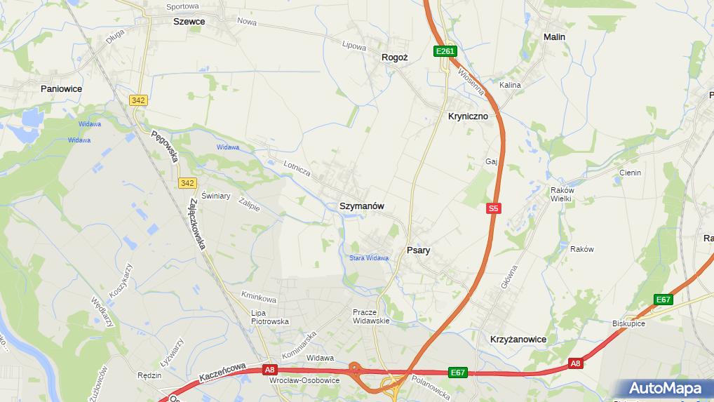 Szymanów (powiat trzebnicki), Lotnicza 47, Szymanów 51180 Inne