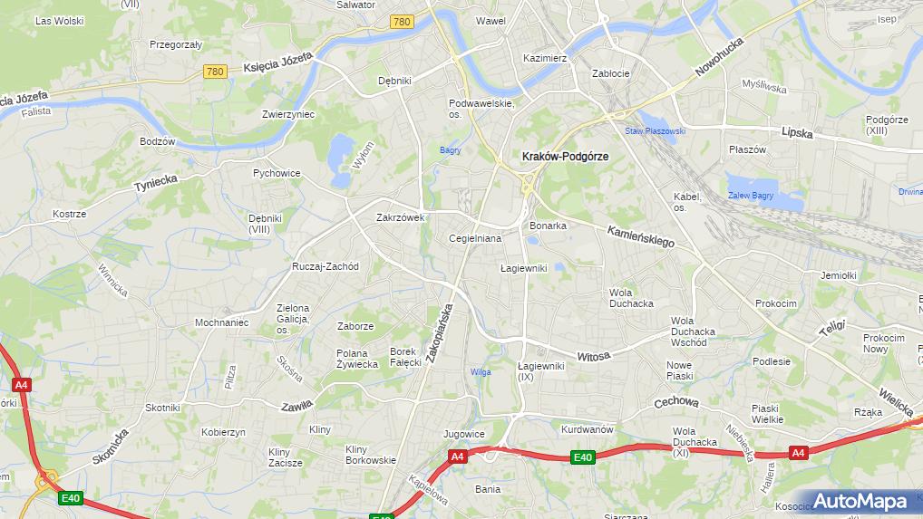 zus kraków ul zakopianska 33 mapa ZUS Inspektorat, Zakopiańska 33, Kraków 30 418   Zakład 