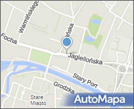 Bydgoszcz kościół Klarysek zmierzch