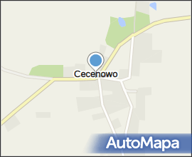 Cecenowo-stodola i kosciol