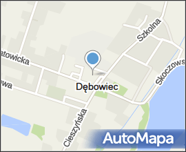 Dębowiec - tabliczka informacyjna