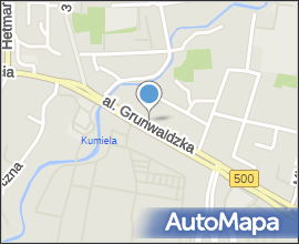 Elbląg, Aleja Grunwaldzka, značka