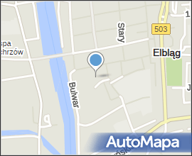 Elbląg, Gimnazijna, rekonstruované budovy