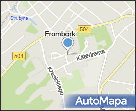 Frombork mury z gory