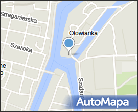 Gdaňsk, Ołowianka, pohled na nábřeží