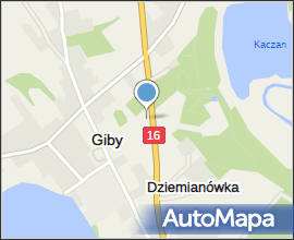 Giby - kościół kapliczka