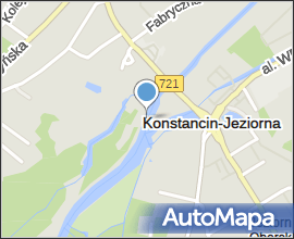 Jaz Imberfal na rzece Jeziorce w Konstancinie-Jeziornie