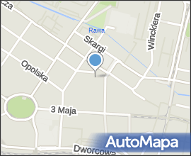 Katowice, ulice 3 maja, autobus Solaris
