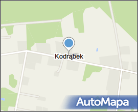 Kodrąbek droga