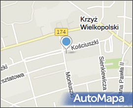 Kościół dwuwieżowy w Krzyżu Wlkp.