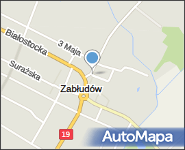 Kosciol w Zabludowie front side