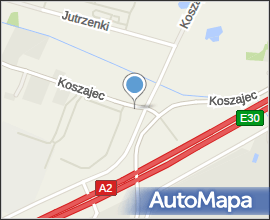 Koszajec, widok na EC Pruszkow