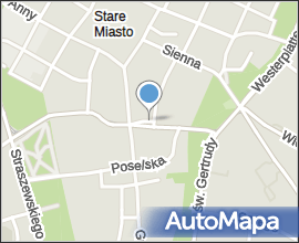 Krakov, Stare Miasto, ulice Dominikańska, tramvaj