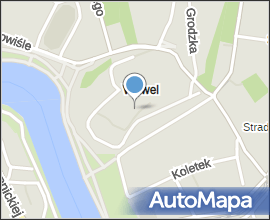 Krakov, Stare Miasto, Wawel, pohled na kostel Božího Těla