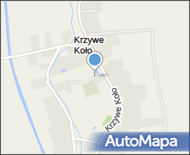 Krzywe Koło, kostel, andělíček