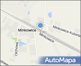 Minkowice drewniany dworzec