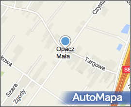 Opacz Mala, skrzyzowanie 3