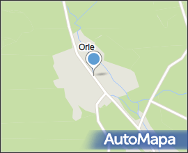 Orle, rozcestník