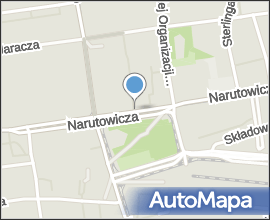 Piramowicza st., view from Narutowicza st., Łódź
