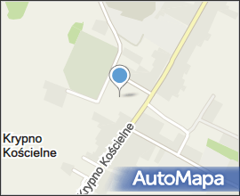 Podlaskie - Krypno - Krypno - Kolegiata NMP - Kapliczka - Front