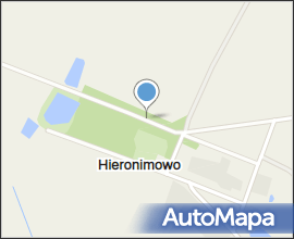 Podlaskie - Michałowo - Hieronimowo - Pałac - Ruiny - NNE (droga)
