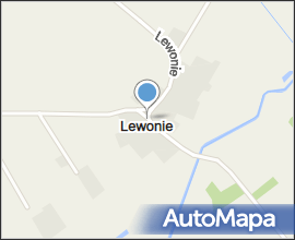 Podlaskie - Mońki - Lewonie - NE - droga - v-SE