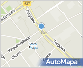 POL Warsaw Targowa Street