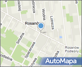 Rosanow cycle route map