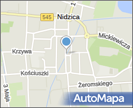 Rynek w Nidzicy