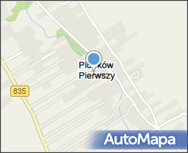 Skrzyżowanie w piotrkowie