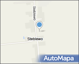 Steblewo, rozvaliny kostela, okno