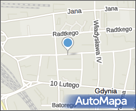 Street sign at ulica Starowiejska in Gdynia. Name of street at sign contain the misprint