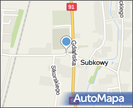 Subkowy, hasičská zbrojnice