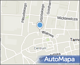 Tarnów, centrum města, pěšé zóna
