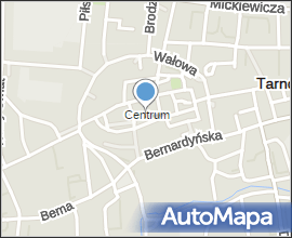 Tarnów, centrum města, Rynek, vchod do budovy radnice