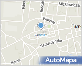 Tarnów, centrum města, Rynek, vchod do radnice