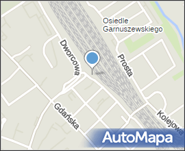 Tczew, nádraží, cedule