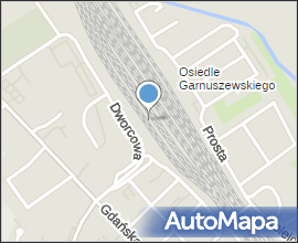 Tczew, nádraží, stavební práce