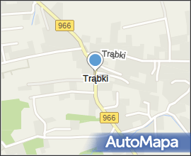 Trabki - widok