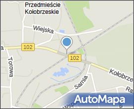 Trzebiatów - Linia kolejowa nr 402, kier. Płoty