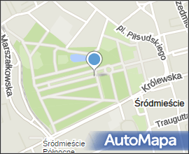 Varšava, Śródmieście, ogród Saski, tulipány II